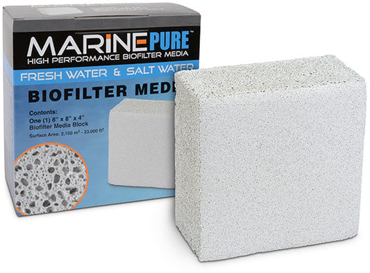 *STORE USE* MarinePure Block 8" x 8" x 4" Seconds (MP900502)