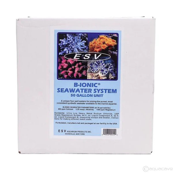 B-Ionic Seawater System 50gal unit w/ Measuring Supplies